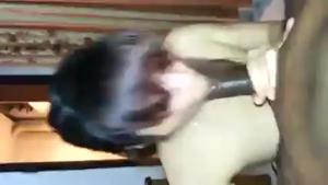 Asiatica succhia nero e gioca con il suo sperma - immagine dello schermo #14