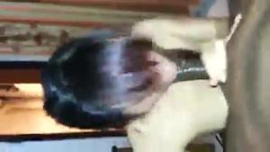 Asiatica succhia nero e gioca con il suo sperma - immagine dello schermo #19
